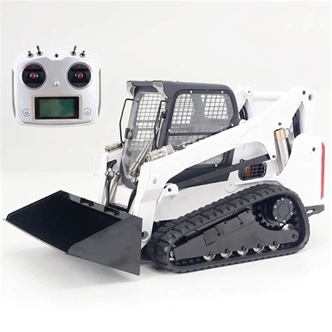 rc trac skid steer|remote controlled bobcat skid steer.